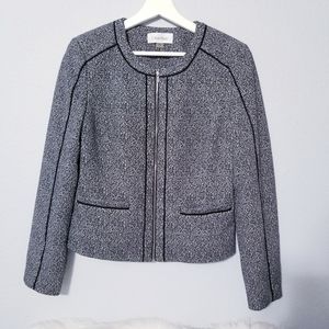 Calvin Klein grey zip up jacket 8